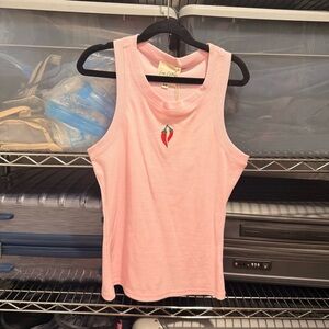 Easy Clothes Pink Chilli Pepper Tank